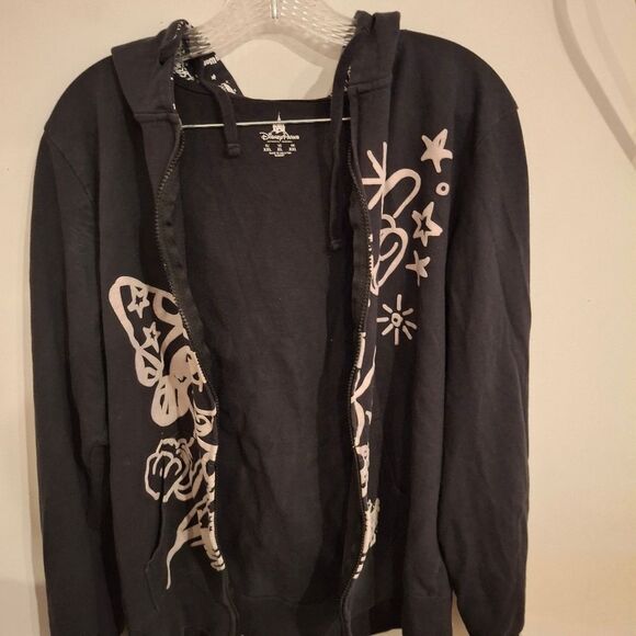 Disney Parks Black Hoodie Jacket WDW - Picture 10 of 10